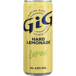 GIG Hard Seltzer Lemon sb 12x25