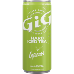 GIG Hard Seltzer Ice Tea Green sb 12x25