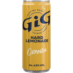 GIG Hard Seltzer Lemon Orange sb 12x25