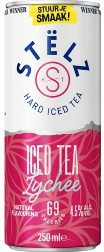 Stelz Hard Iced Tea Lychee Blik sb 12x25